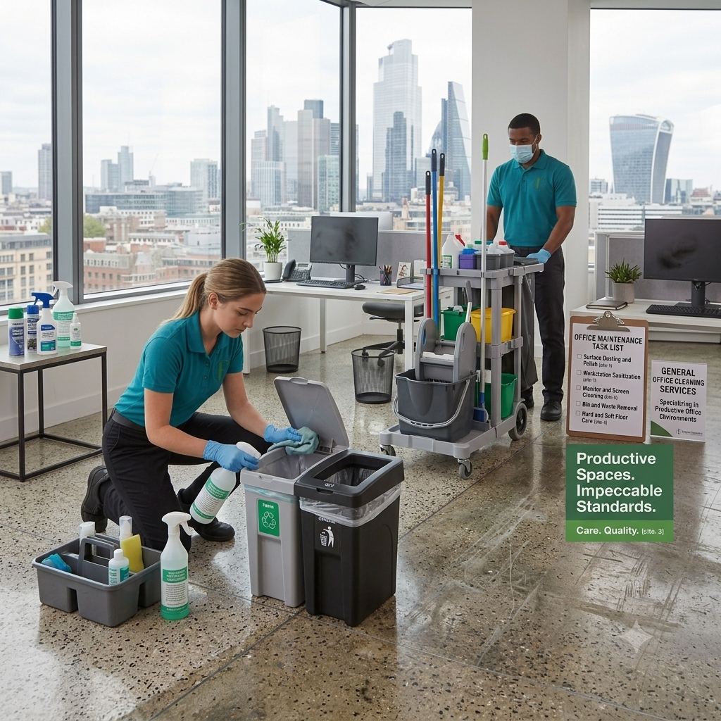 An Office Cleaning Checklist for a Healthier, More Productive Workplace