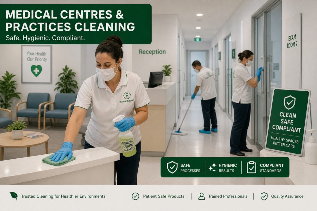 Medical Centres & Practices Cleaning